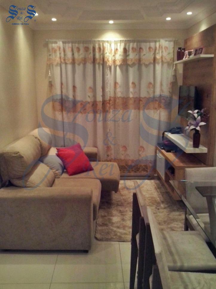 Apartamento à venda com 3 quartos, 58m² - Foto 2